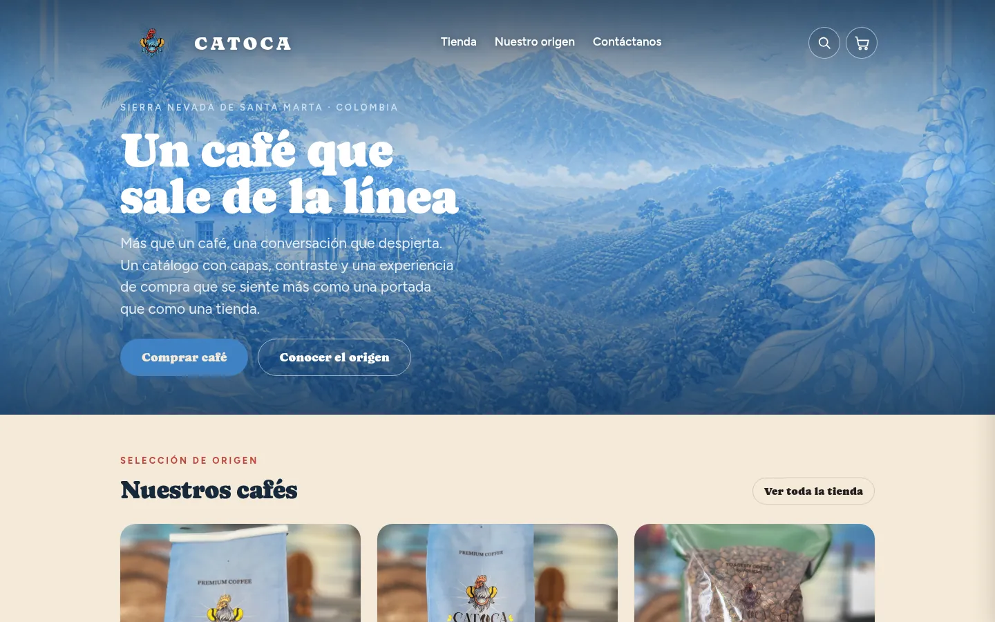 Home: coffee from the Sierra Nevada de Santa Marta